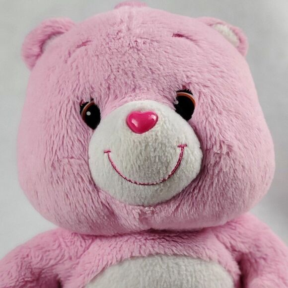 Care Bears Plush Cheer Bear Pink Rainbow 12" Stuffed Animal Toy Soft 2012 - Picture 9 of 10